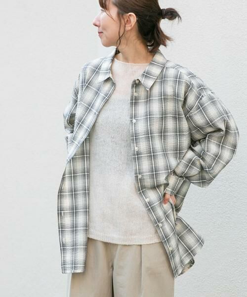 URBAN RESEARCH ITEMS / アーバンリサーチ アイテムズ シャツ・ブラウス | オーバーサイズチェックシャツ | 詳細12