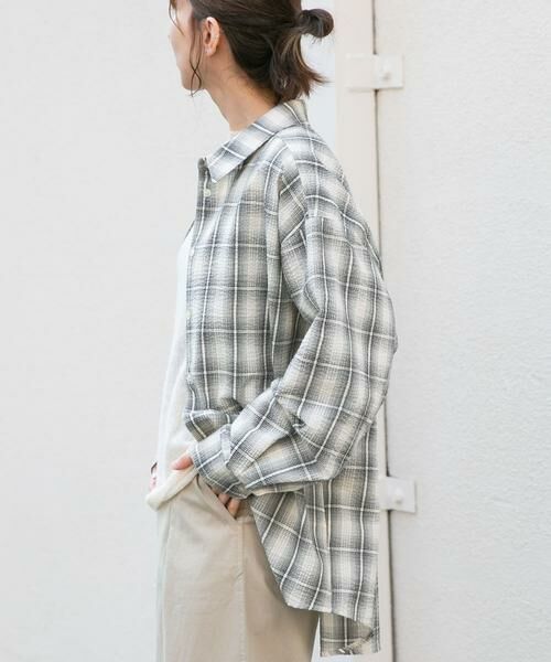 URBAN RESEARCH ITEMS / アーバンリサーチ アイテムズ シャツ・ブラウス | オーバーサイズチェックシャツ | 詳細13