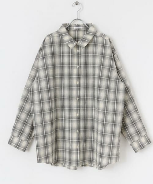 URBAN RESEARCH ITEMS / アーバンリサーチ アイテムズ シャツ・ブラウス | オーバーサイズチェックシャツ | 詳細14