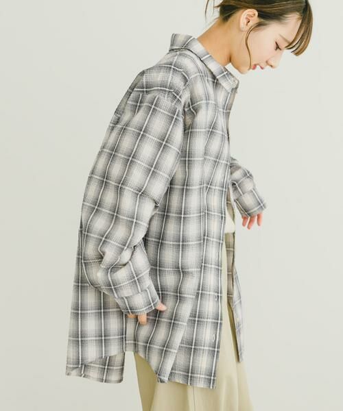 URBAN RESEARCH ITEMS / アーバンリサーチ アイテムズ シャツ・ブラウス | オーバーサイズチェックシャツ | 詳細2