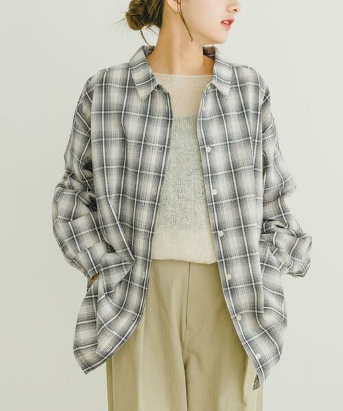 URBAN RESEARCH ITEMS / アーバンリサーチ アイテムズ シャツ・ブラウス | オーバーサイズチェックシャツ | 詳細4