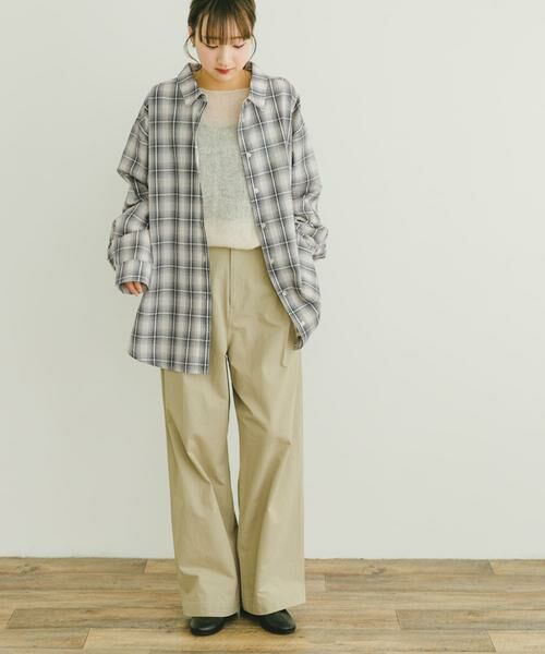 URBAN RESEARCH ITEMS / アーバンリサーチ アイテムズ シャツ・ブラウス | オーバーサイズチェックシャツ | 詳細5