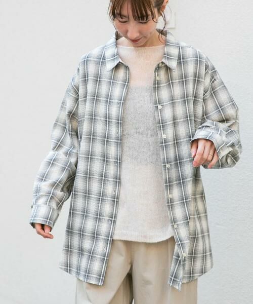 URBAN RESEARCH ITEMS / アーバンリサーチ アイテムズ シャツ・ブラウス | オーバーサイズチェックシャツ | 詳細9