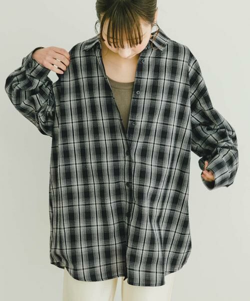URBAN RESEARCH ITEMS / アーバンリサーチ アイテムズ シャツ・ブラウス | オーバーサイズチェックシャツ | 詳細19