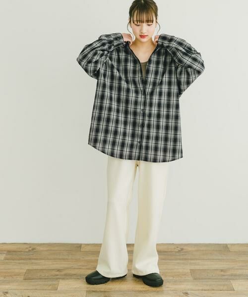 URBAN RESEARCH ITEMS / アーバンリサーチ アイテムズ シャツ・ブラウス | オーバーサイズチェックシャツ | 詳細22
