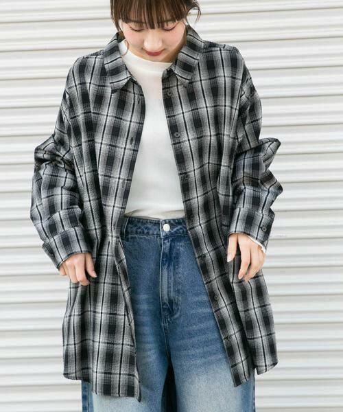 URBAN RESEARCH ITEMS / アーバンリサーチ アイテムズ シャツ・ブラウス | オーバーサイズチェックシャツ | 詳細24
