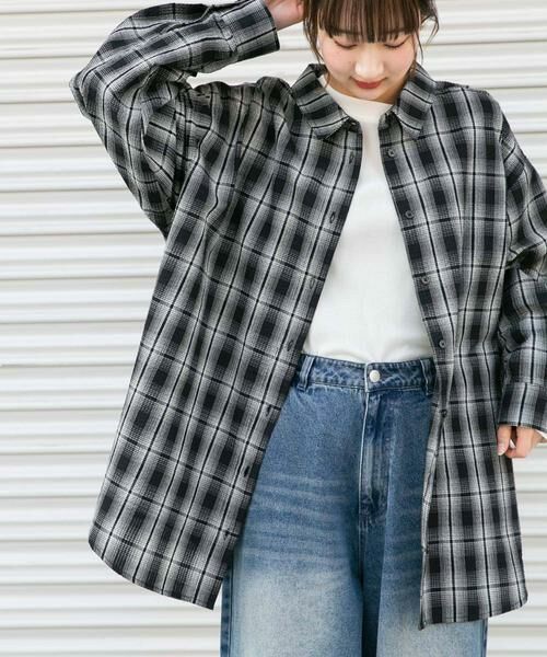 URBAN RESEARCH ITEMS / アーバンリサーチ アイテムズ シャツ・ブラウス | オーバーサイズチェックシャツ | 詳細25