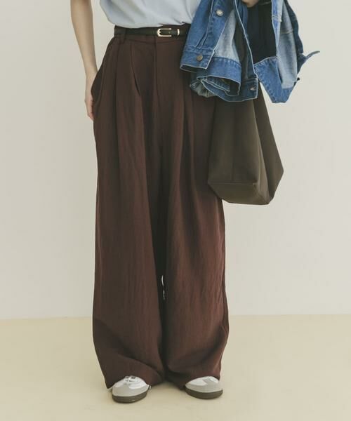 URBAN RESEARCH ITEMS / アーバンリサーチ アイテムズ その他パンツ | タックギャザーパンツ | 詳細1