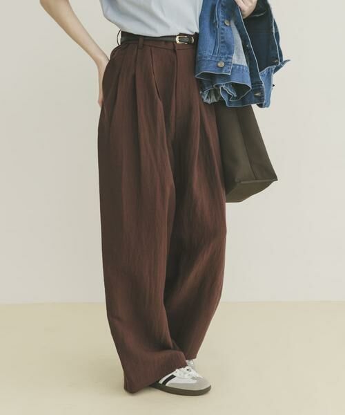 URBAN RESEARCH ITEMS / アーバンリサーチ アイテムズ その他パンツ | タックギャザーパンツ | 詳細2