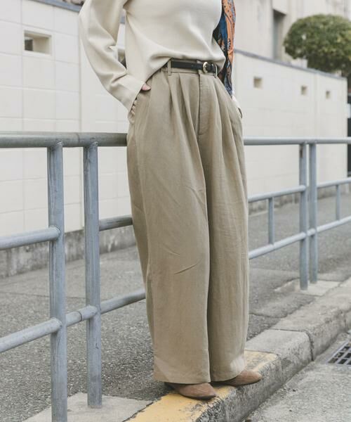 URBAN RESEARCH ITEMS / アーバンリサーチ アイテムズ その他パンツ | タックギャザーパンツ | 詳細15