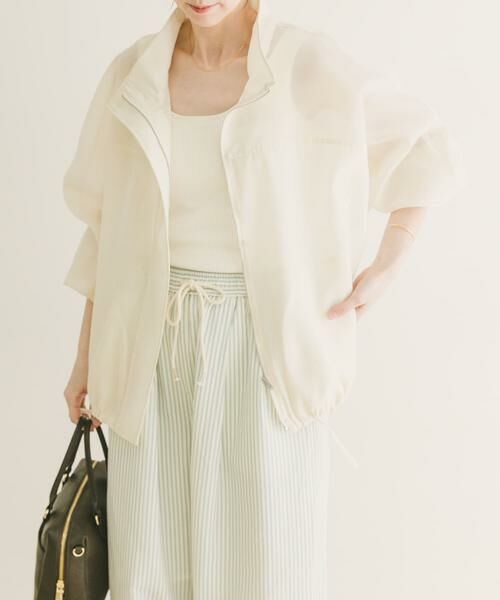 URBAN RESEARCH ITEMS / アーバンリサーチ アイテムズ ブルゾン | シアースタンドブルゾン（ホワイト系その他）