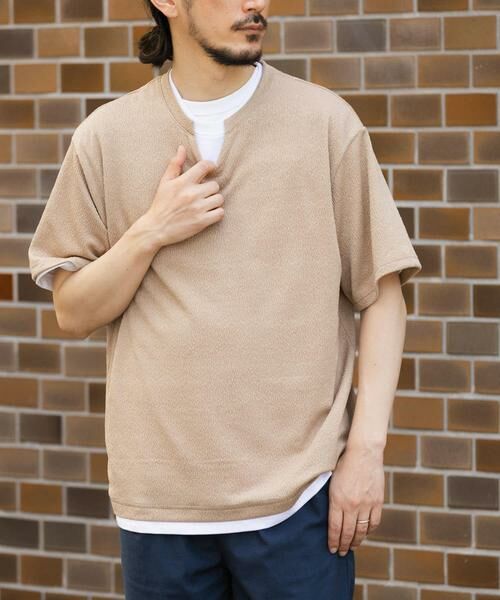 URBAN RESEARCH ITEMS / アーバンリサーチ アイテムズ Tシャツ | 冷感 フェイクレイヤースキッパー半袖プルオーバー | 詳細16