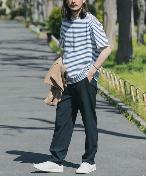 URBAN RESEARCH ITEMS / アーバンリサーチ アイテムズ Tシャツ | ポンチボーダー ショートスリーブカットソー | 詳細4