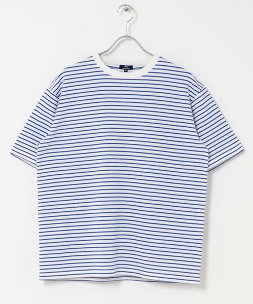 URBAN RESEARCH ITEMS / アーバンリサーチ アイテムズ Tシャツ | ポンチボーダー ショートスリーブカットソー | 詳細5