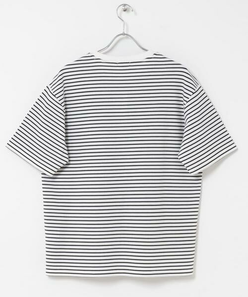 URBAN RESEARCH ITEMS / アーバンリサーチ アイテムズ Tシャツ | ポンチボーダー ショートスリーブカットソー | 詳細10