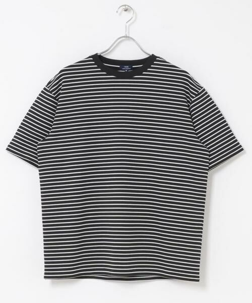 URBAN RESEARCH ITEMS / アーバンリサーチ アイテムズ Tシャツ | ポンチボーダー ショートスリーブカットソー | 詳細19