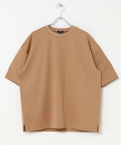 URBAN RESEARCH ITEMS / アーバンリサーチ アイテムズ Tシャツ | ジャカード×ポンチ切替半袖TOPS
