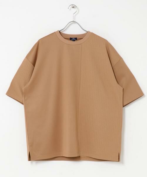URBAN RESEARCH ITEMS / アーバンリサーチ アイテムズ Tシャツ | ジャカード×ポンチ切替半袖TOPS | 詳細12