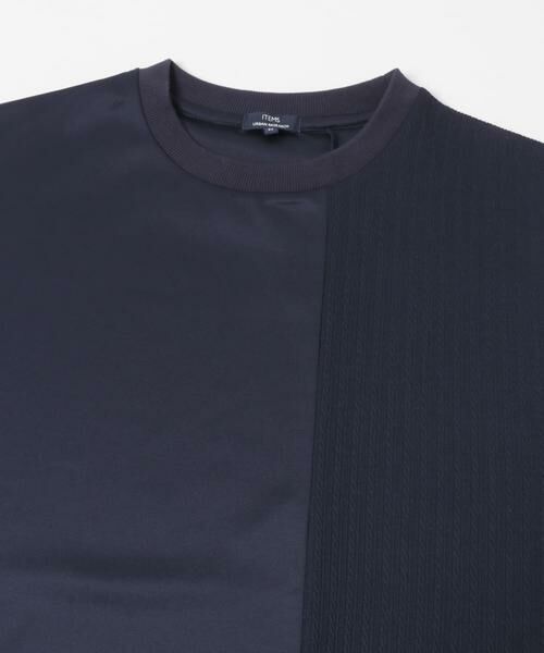 URBAN RESEARCH ITEMS / アーバンリサーチ アイテムズ Tシャツ | ジャカード×ポンチ切替半袖TOPS | 詳細6