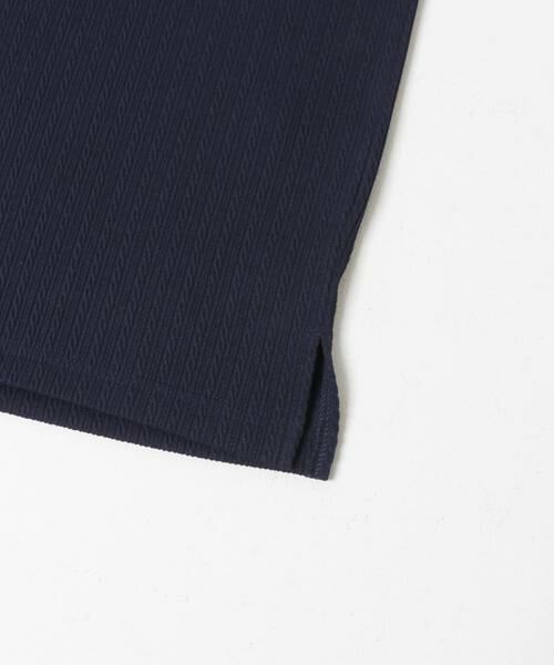URBAN RESEARCH ITEMS / アーバンリサーチ アイテムズ Tシャツ | ジャカード×ポンチ切替半袖TOPS | 詳細7