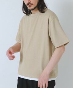 URBAN RESEARCH ITEMS / アーバンリサーチ アイテムズ Tシャツ | 接触冷感 フェイクレイヤードドビーTシャツ