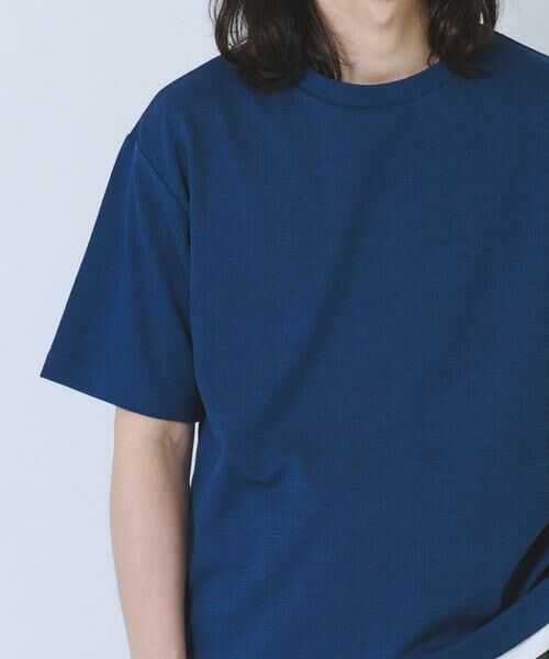 URBAN RESEARCH ITEMS / アーバンリサーチ アイテムズ Tシャツ | 接触冷感 フェイクレイヤードドビーTシャツ | 詳細1