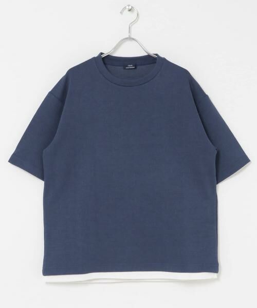 URBAN RESEARCH ITEMS / アーバンリサーチ アイテムズ Tシャツ | 接触冷感 フェイクレイヤードドビーTシャツ | 詳細12