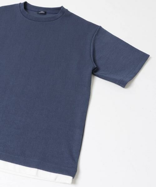 URBAN RESEARCH ITEMS / アーバンリサーチ アイテムズ Tシャツ | 接触冷感 フェイクレイヤードドビーTシャツ | 詳細13