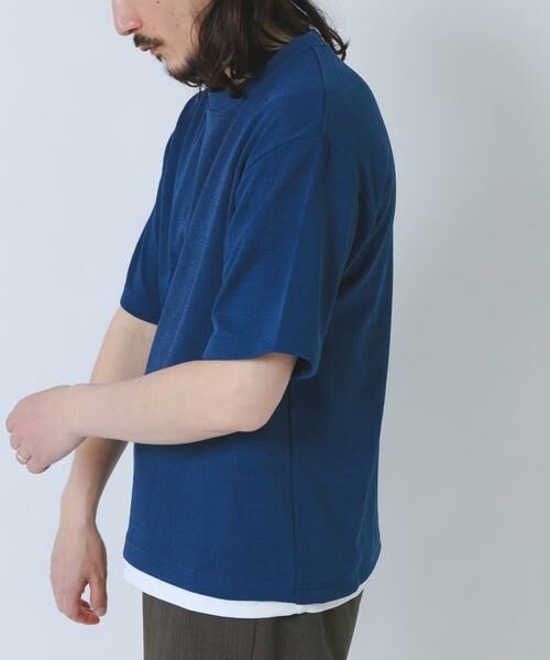 URBAN RESEARCH ITEMS / アーバンリサーチ アイテムズ Tシャツ | 接触冷感 フェイクレイヤードドビーTシャツ | 詳細3