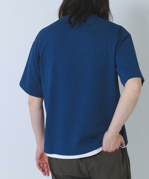 URBAN RESEARCH ITEMS / アーバンリサーチ アイテムズ Tシャツ | 接触冷感 フェイクレイヤードドビーTシャツ | 詳細4