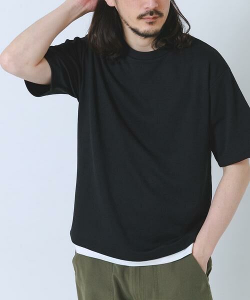URBAN RESEARCH ITEMS / アーバンリサーチ アイテムズ Tシャツ | 接触冷感 フェイクレイヤードドビーTシャツ | 詳細12