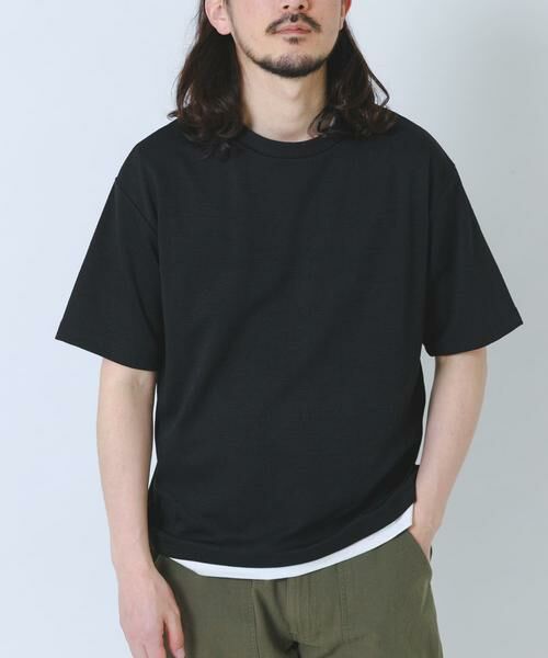 URBAN RESEARCH ITEMS / アーバンリサーチ アイテムズ Tシャツ | 接触冷感 フェイクレイヤードドビーTシャツ | 詳細13