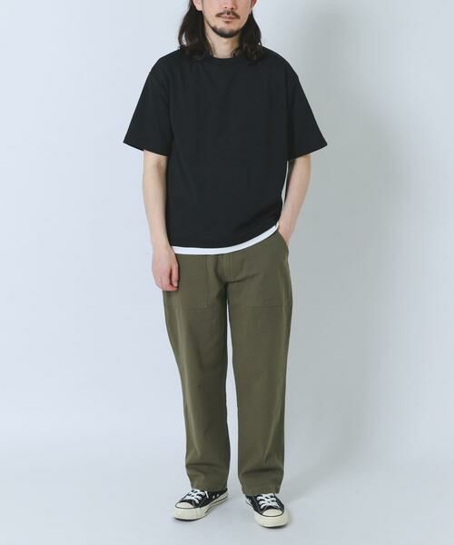 URBAN RESEARCH ITEMS / アーバンリサーチ アイテムズ Tシャツ | 接触冷感 フェイクレイヤードドビーTシャツ | 詳細16