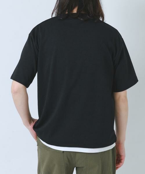 URBAN RESEARCH ITEMS / アーバンリサーチ アイテムズ Tシャツ | 接触冷感 フェイクレイヤードドビーTシャツ | 詳細25