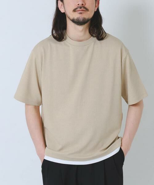 URBAN RESEARCH ITEMS / アーバンリサーチ アイテムズ Tシャツ | 接触冷感 フェイクレイヤードドビーTシャツ | 詳細29