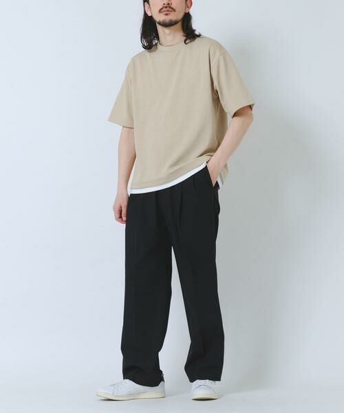 URBAN RESEARCH ITEMS / アーバンリサーチ アイテムズ Tシャツ | 接触冷感 フェイクレイヤードドビーTシャツ | 詳細30