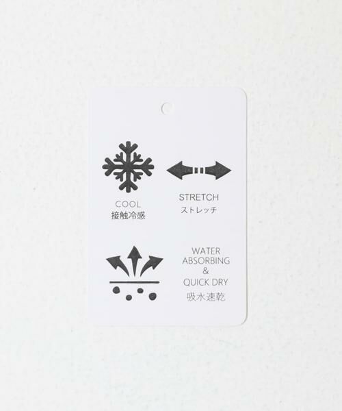 URBAN RESEARCH ITEMS / アーバンリサーチ アイテムズ Tシャツ | 刺繍ジャカードクールタッチ半袖トップス | 詳細13