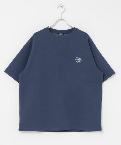 URBAN RESEARCH ITEMS / アーバンリサーチ アイテムズ Tシャツ | 刺繍ジャカードクールタッチ半袖トップス | 詳細8