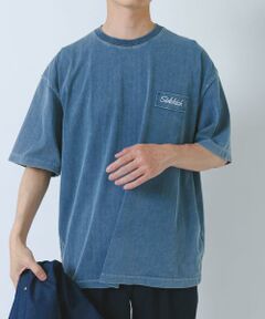 URBAN RESEARCH ITEMS / アーバンリサーチ アイテムズ Tシャツ | HIGH COOLワンポイント刺繍デニムTシャツ