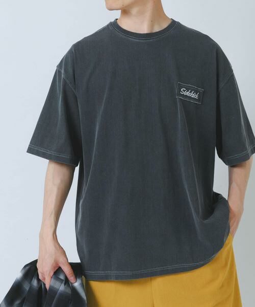 URBAN RESEARCH ITEMS / アーバンリサーチ アイテムズ Tシャツ | HIGH COOLワンポイント刺繍デニムTシャツ | 詳細23