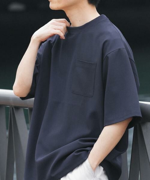 URBAN RESEARCH ITEMS / アーバンリサーチ アイテムズ Tシャツ | 2wayストレッチクルーネック布帛Tシャツ | 詳細2