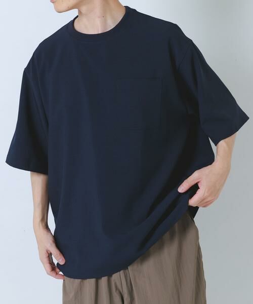 URBAN RESEARCH ITEMS / アーバンリサーチ アイテムズ Tシャツ | 2wayストレッチクルーネック布帛Tシャツ | 詳細7