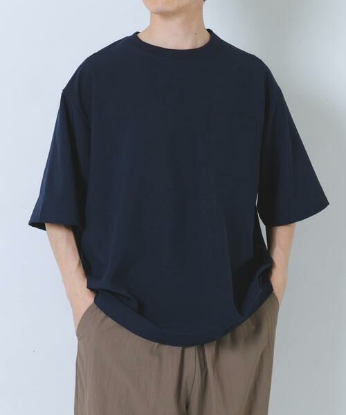 URBAN RESEARCH ITEMS / アーバンリサーチ アイテムズ Tシャツ | 2wayストレッチクルーネック布帛Tシャツ | 詳細8