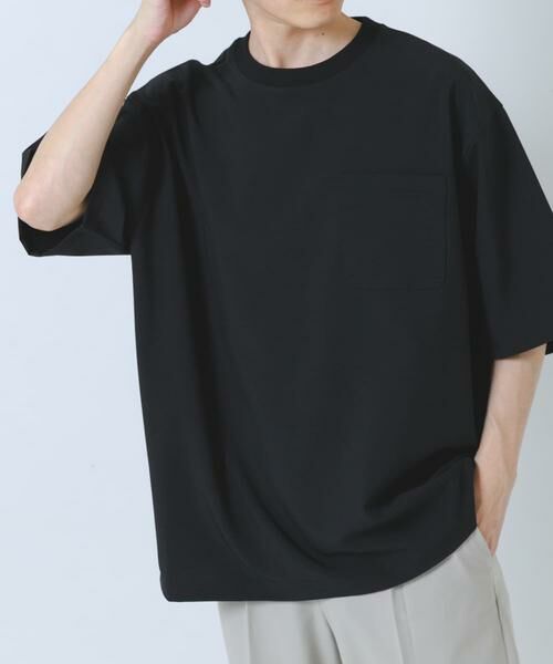 URBAN RESEARCH ITEMS / アーバンリサーチ アイテムズ Tシャツ | 2wayストレッチクルーネック布帛Tシャツ | 詳細15