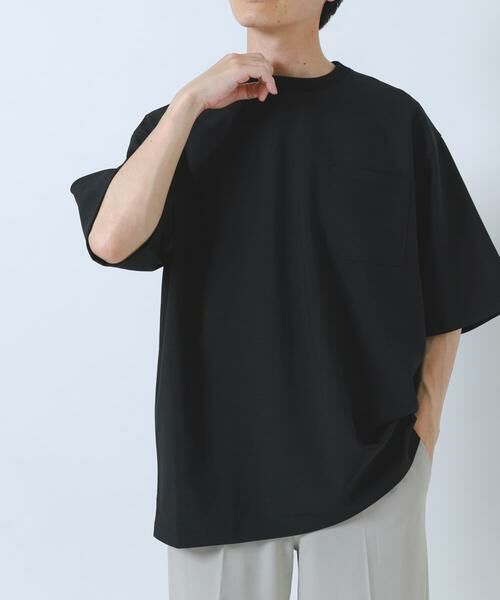 URBAN RESEARCH ITEMS / アーバンリサーチ アイテムズ Tシャツ | 2wayストレッチクルーネック布帛Tシャツ | 詳細16
