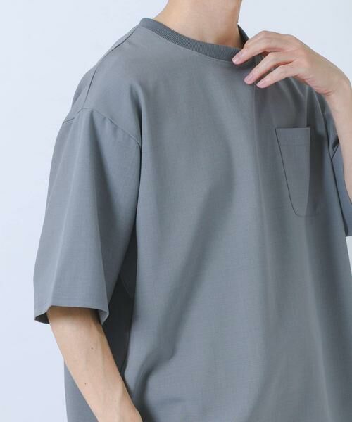 URBAN RESEARCH ITEMS / アーバンリサーチ アイテムズ Tシャツ | 2wayストレッチクルーネック布帛Tシャツ | 詳細26