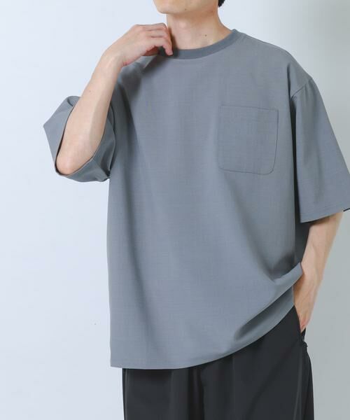 URBAN RESEARCH ITEMS / アーバンリサーチ アイテムズ Tシャツ | 2wayストレッチクルーネック布帛Tシャツ | 詳細28