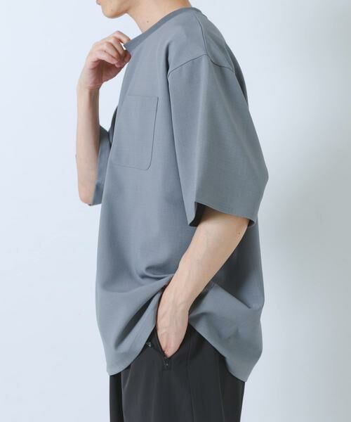 URBAN RESEARCH ITEMS / アーバンリサーチ アイテムズ Tシャツ | 2wayストレッチクルーネック布帛Tシャツ | 詳細29