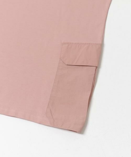 URBAN RESEARCH ITEMS / アーバンリサーチ アイテムズ Tシャツ | サイドポケットキリカエクルーネックTシャツ | 詳細2