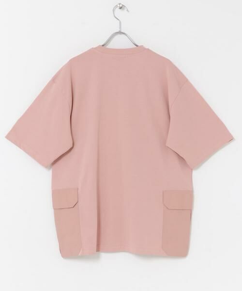 URBAN RESEARCH ITEMS / アーバンリサーチ アイテムズ Tシャツ | サイドポケットキリカエクルーネックTシャツ | 詳細3